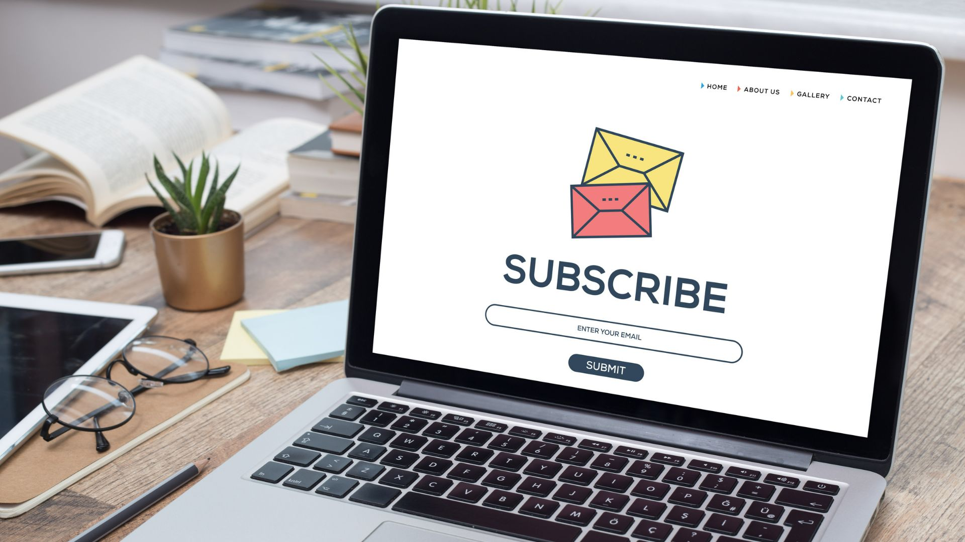 Start an email newsletter