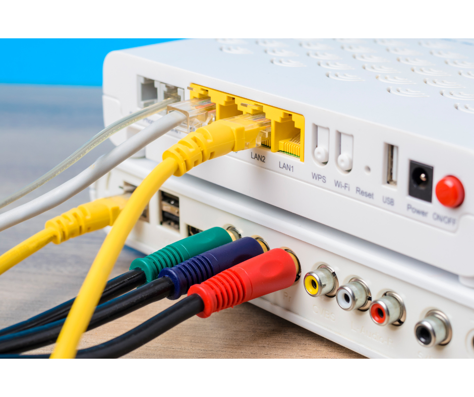 Direct connections through Ethernet cables for more stable and consistent connectivity