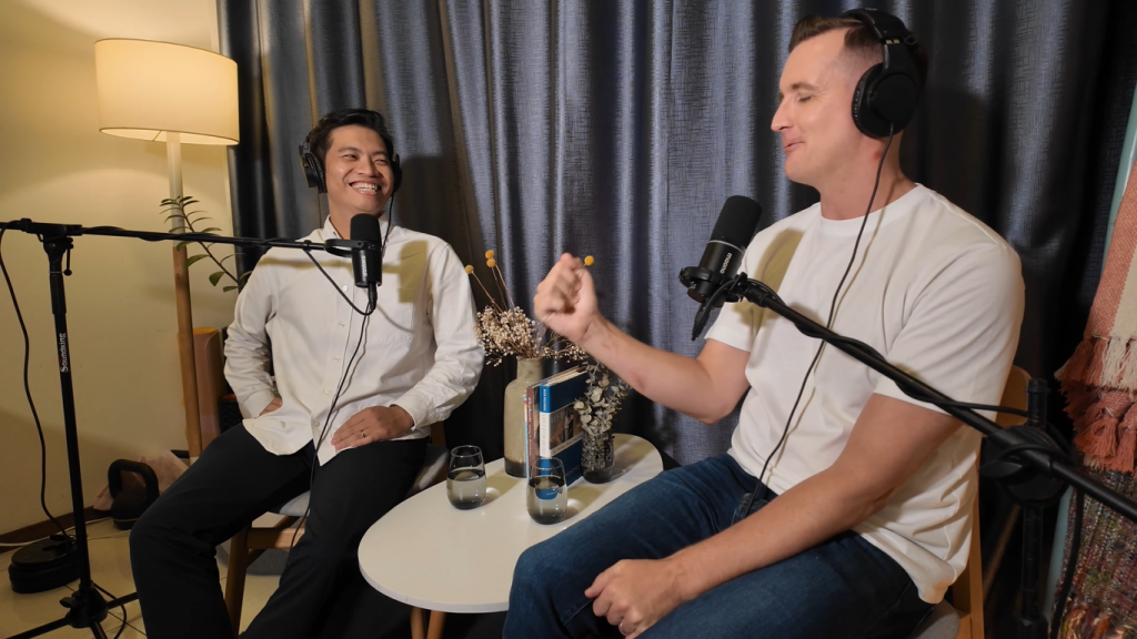 Podcast studio in Saigon