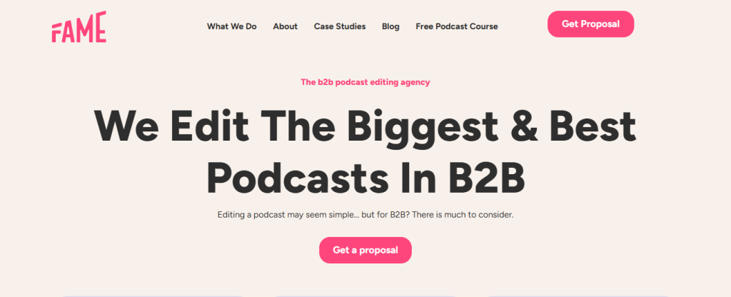 podcast production company