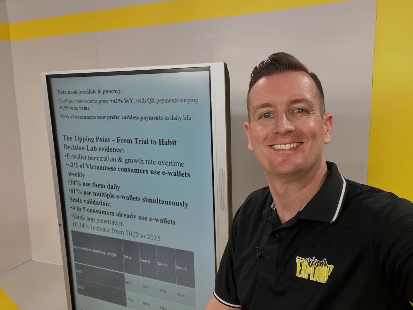 Niall Mackay hosting Vietnam Explained on VTV
